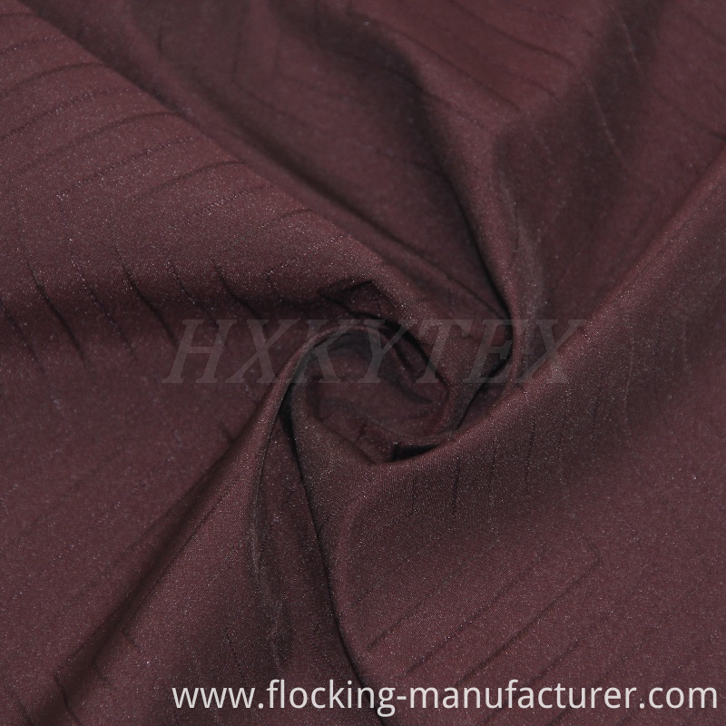 W Shape Jacquard with Compound Polyester Fabric for Jackets